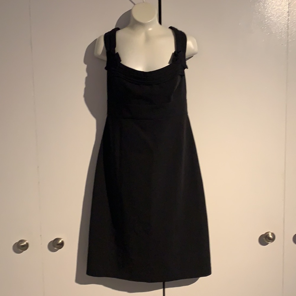 Elie Tahari Black Suzie Sleeveless Dress Size 8